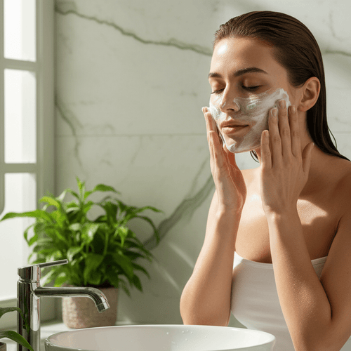 Aloe Vera Firming Facial Wash | AloDerma Organic Cleanser - AloDerma